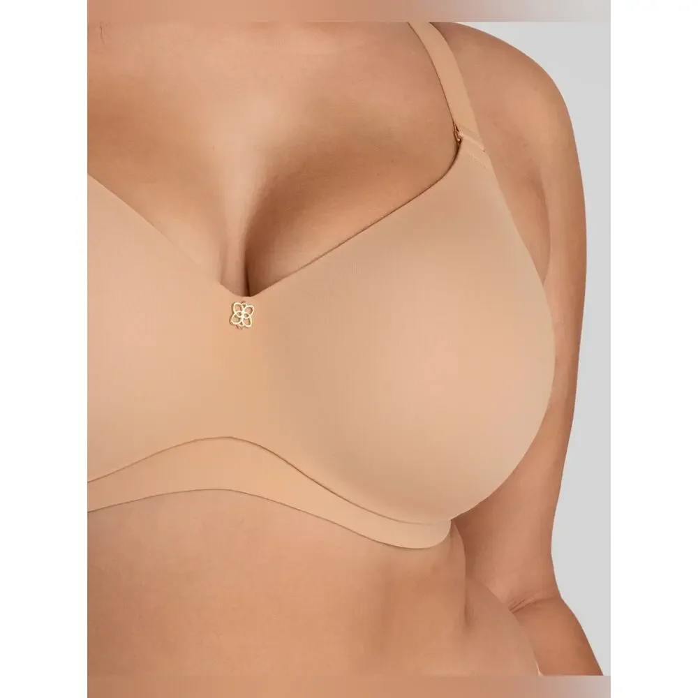Honeylove CloudEmbrace Wireless Contour T Shirt Bra Size 36D